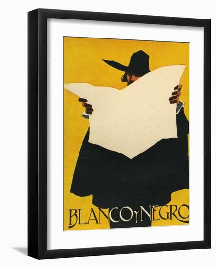 Blanco y Negro, Magazine Cover, Spain, 1929-null-Framed Giclee Print