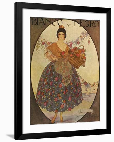 Blanco y Negro, Magazine Cover, Spain, 1929-null-Framed Giclee Print