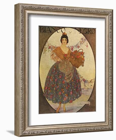 Blanco y Negro, Magazine Cover, Spain, 1929-null-Framed Giclee Print