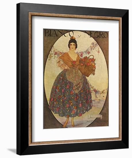 Blanco y Negro, Magazine Cover, Spain, 1929-null-Framed Giclee Print