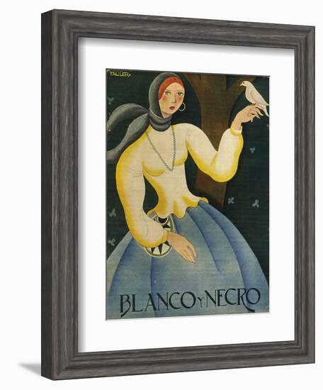 Blanco y Negro, Magazine Cover, Spain, 1930-null-Framed Giclee Print