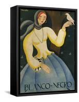 Blanco y Negro, Magazine Cover, Spain, 1930-null-Framed Stretched Canvas