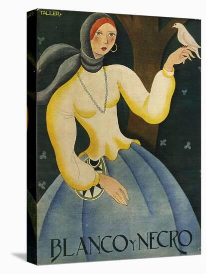 Blanco y Negro, Magazine Cover, Spain, 1930-null-Stretched Canvas