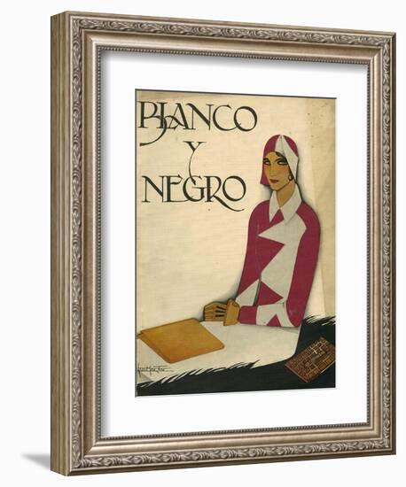 Blanco y Negro, Magazine Cover, Spain, 1930-null-Framed Giclee Print