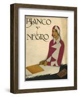 Blanco y Negro, Magazine Cover, Spain, 1930-null-Framed Giclee Print