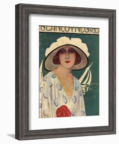 Blanco y Negro, Magazine Cover, Spain, 1934-null-Framed Giclee Print