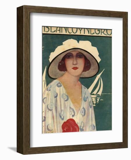 Blanco y Negro, Magazine Cover, Spain, 1934-null-Framed Giclee Print