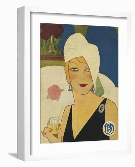 Blanco y Negro, Magazine Cover, Spain, 1935-null-Framed Giclee Print