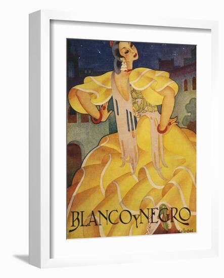 Blanco y Negro, Magazine Cover, Spain-null-Framed Giclee Print