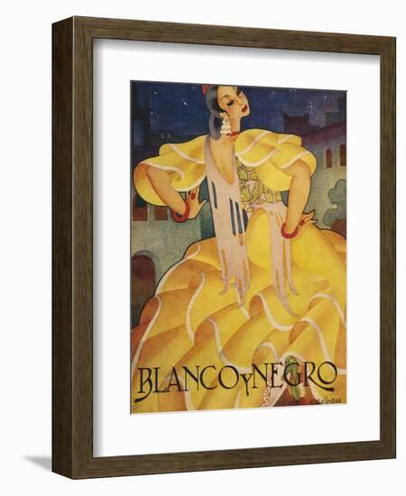 Blanco y Negro, Magazine Cover, Spain-null-Framed Giclee Print