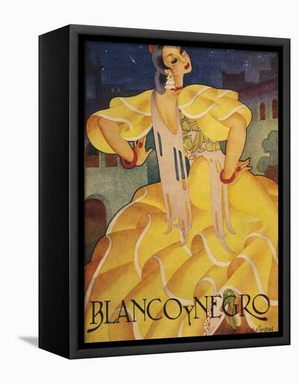 Blanco y Negro, Magazine Cover, Spain-null-Framed Stretched Canvas