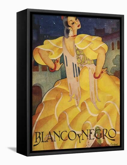 Blanco y Negro, Magazine Cover, Spain-null-Framed Stretched Canvas