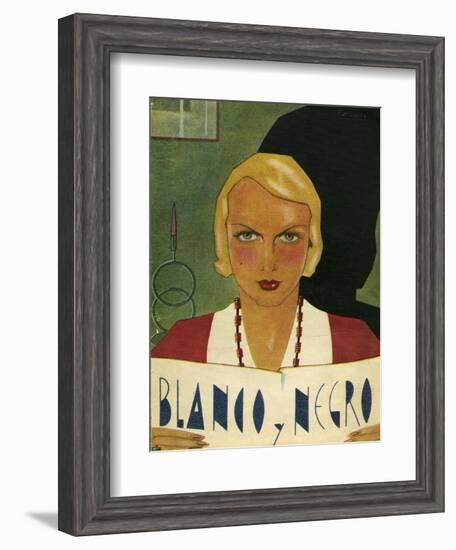 Blanco y Negro, Magazine Cover, Spain-null-Framed Giclee Print