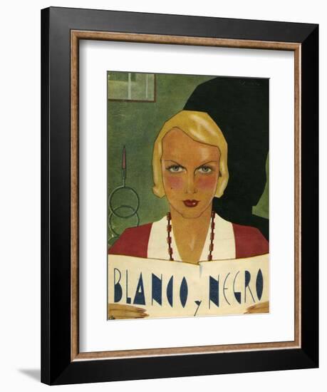 Blanco y Negro, Magazine Cover, Spain-null-Framed Giclee Print