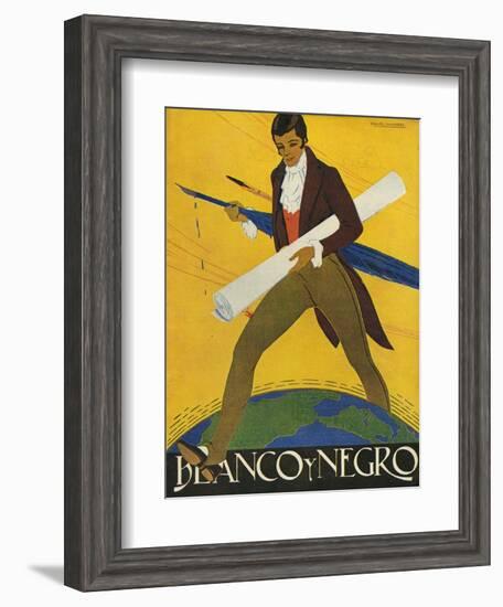 Blanco y Negro, Magazine Cover, Spain-null-Framed Giclee Print