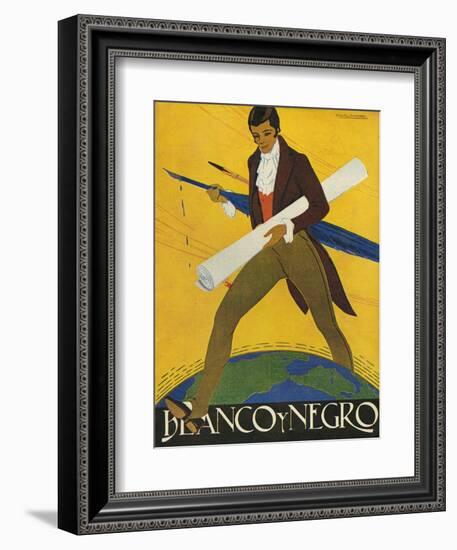 Blanco y Negro, Magazine Cover, Spain-null-Framed Giclee Print