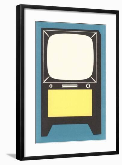 Blank Television Set-null-Framed Giclee Print