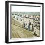 Blankenberghe (Belgium), the Beach at Swimming Time-Leon, Levy et Fils-Framed Photographic Print