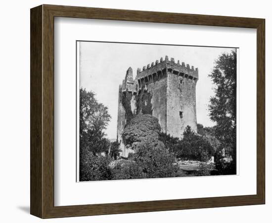 Blarney Castle, Ireland, 19th Century-John L Stoddard-Framed Giclee Print