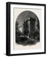 Blarney Castle, Ireland, 19th Century-null-Framed Giclee Print