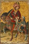 Saint Martin Sharing his Cloak-Blasco de Granen-Stretched Canvas