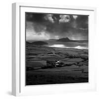 Blasket Sound to Blasket Islands and Slea Head, Dingle Peninsula, Munster, Republic of Ireland-Stuart Black-Framed Photographic Print