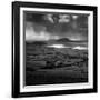 Blasket Sound to Blasket Islands and Slea Head, Dingle Peninsula, Munster, Republic of Ireland-Stuart Black-Framed Premium Photographic Print