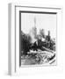 Blast Furnace at Steel Mill-null-Framed Premium Photographic Print