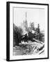 Blast Furnace at Steel Mill-null-Framed Photographic Print