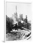 Blast Furnace at Steel Mill-null-Framed Photographic Print