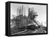 Blast Furnace of the Carnegie Steel Corp-null-Framed Stretched Canvas