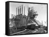 Blast Furnace of the Carnegie Steel Corp-null-Framed Stretched Canvas