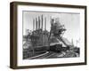 Blast Furnace of the Carnegie Steel Corp-null-Framed Photographic Print