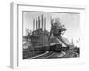 Blast Furnace of the Carnegie Steel Corp-null-Framed Photographic Print