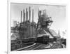 Blast Furnace of the Carnegie Steel Corp-null-Framed Photographic Print