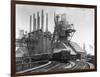 Blast Furnace of the Carnegie Steel Corp-null-Framed Photographic Print