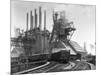 Blast Furnace of the Carnegie Steel Corp-null-Mounted Photographic Print