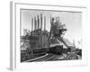 Blast Furnace of the Carnegie Steel Corp-null-Framed Photographic Print