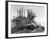 Blast Furnace of the Carnegie Steel Corp-null-Framed Photographic Print