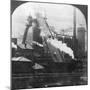 Blast Furnace, Pittsburgh, Pennsylvania, USA, Early 20th Century-null-Mounted Photographic Print