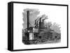 Blast Furnaces at the Phoenix Iron and Bridge Works, Phoenixville, Pennsylvania, USA, 1873-null-Framed Stretched Canvas