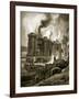 Blast Furnaces of the Period-Charles John De Lacy-Framed Giclee Print