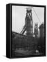 Blast Furnaces, Park Gate Iron and Steel Co, Rotherham, South Yorkshire, 1964-Michael Walters-Framed Stretched Canvas