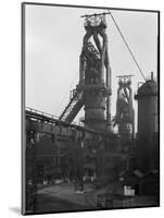 Blast Furnaces, Park Gate Iron and Steel Co, Rotherham, South Yorkshire, 1964-Michael Walters-Mounted Photographic Print