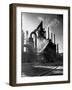 Blast Furnance at the Bethlehem Steel Works in Pennsylvania-null-Framed Photographic Print