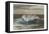 Blast Of Blue 2-Sheldon Lewis-Framed Stretched Canvas