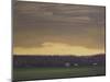 Blast of Last Light, Bristol Downs, December-Tom Hughes-Mounted Giclee Print