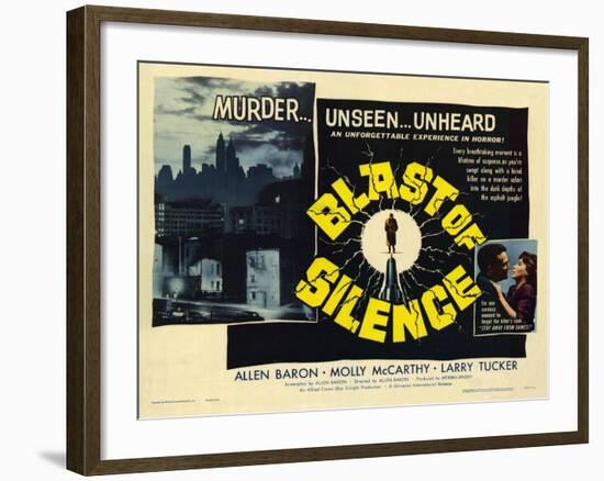 Blast of Silence, 1961-null-Framed Art Print