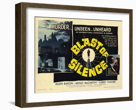 Blast of Silence, 1961-null-Framed Art Print