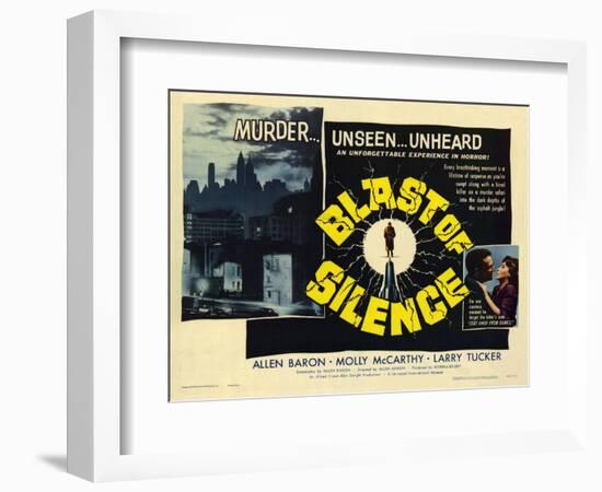Blast of Silence, 1961-null-Framed Art Print